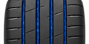 Technology Four circumferential grooves quickly drain water