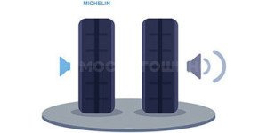 Технология - Изогнутое расположение блоков протектора было специально разработано для обеспечения постепенного контакта шины с дорогой.<br />- Большое количество плечевых блоков разного размера и расстояния между ними обеспечивает бесшумный ход.