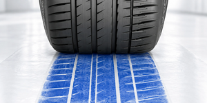 Technology A rectangular contact patch distributes the load