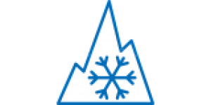 Technology 3-Peak Mountain Snowflake