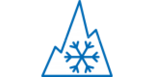 Technology 3-Peak Mountain Snowflake