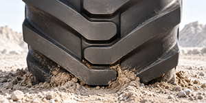 Technology Deep tread lugs develop high traction