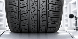 Technology Curved grooves and bridges reduce tyre noise