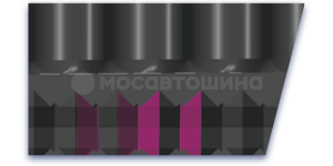 Technology Tread pattern with intersecting grooves