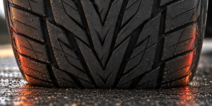 Technology Directional shoulder blocks stabilize braking