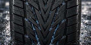 Technology Lightning Grooves accelerate water evacuation