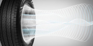 Technology Acoustically balanced tread pattern for commercial use