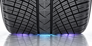 Technology The flexible contact patch conforms to the road profile