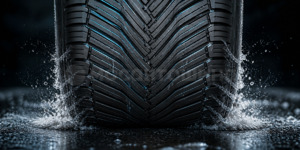 Technology Diverging channels for water and slush drainage