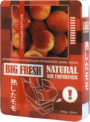 Ароматизатор BIG FRESH сочный персик (200 гр) Ароматизатор BIG FRESH сочный персик (200 гр)