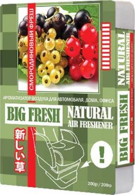 Ароматизатор Воздуха BIG FRESH смородиновый фреш(200гр)