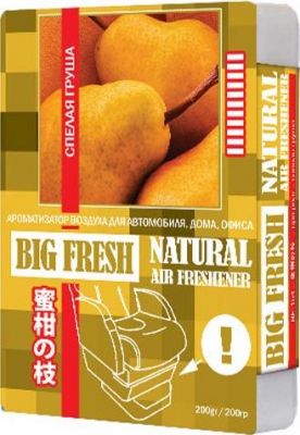 Ароматизатор Воздуха BIG FRESH спелая груша (200гр)