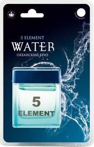 Ароматизатор на панель банка 5 Element Water Океанский бриз