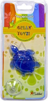 Ароматизатор подвесной гелевый Gelly Toys Черепаха Океанский бриз