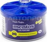 Ароматизатор воздуха MENTOS (FRESH MOJITO) органик, банка, 54г. Свежий мохито, 1/120