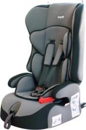 Автокресло SIGER ПРАЙМ Isofix груп.1-2-3 (серый)