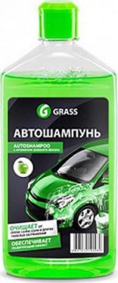 Автошампунь GRASS Универсал (зеленое яблоко) 1л