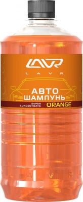 Автошампунь-суперконцентрат Orange 1:120 - 1:320 LAVR Auto Shampoo Super Concentrate, 1000мл