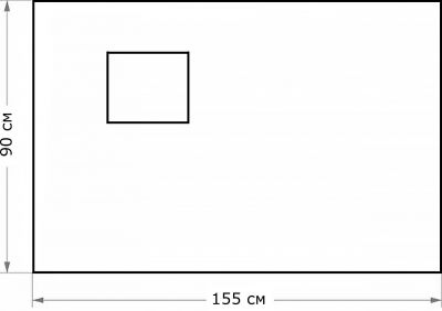 Автотепло для двигателя №36 Размер 155x90 см 3.6кг отверстие под интеркуллер