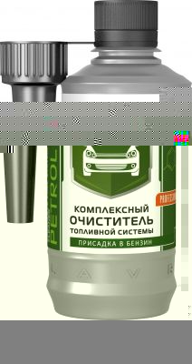 Комплексный очиститель топливной системы присадка в бензин (на 40-60л) с насадкой LAVR Complete Fuel