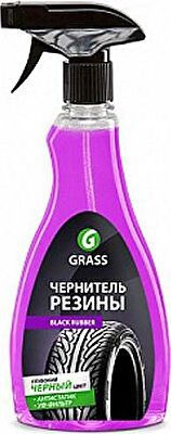 Очиститель шин GRASS Black Rubber чернитель (500 мл)