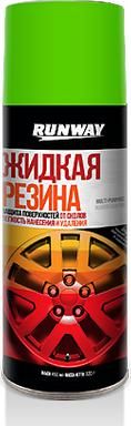 RW6706 Многофункциональное резиновое покрытие Жидкая резина Цвет - Зеленый 450мл аэрозоль