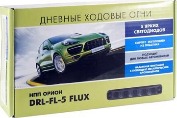 Ходовые огни DRL-FL-5 FLUX (пласт. корп. 5 диод.)