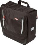 Велосумка ABUS ST 500 SHOPPER Onyx 16L на багажник KF, крепление быстросъемное KlickFix