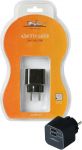 AIRLINE Адаптер 2xUSB 1A+2.1A 220В (ACH-WC-10)