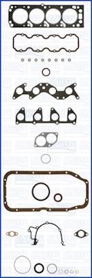 AJUSA 50025100 комплект прокладок, двигатель на OPEL ASCONA C (81_, 86_, 87_, 88_)