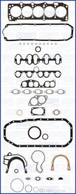 AJUSA 50061800 Комплект прокладок двигателя AUDI 2.3 AAR/NG 86-96 (035198012K)