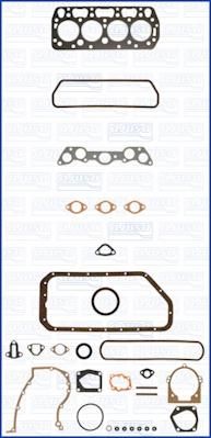 AJUSA 50100700 комплект прокладок, двигатель на SKODA 105,120 (744)