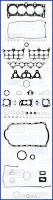 AJUSA 50132600 комплект прокладок, двигатель на HONDA ACCORD III (CA)