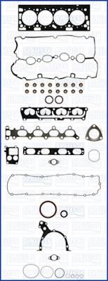 AJUSA 50242700 комплект прокладок, двигатель на OPEL ASTRA G седан (F69_)