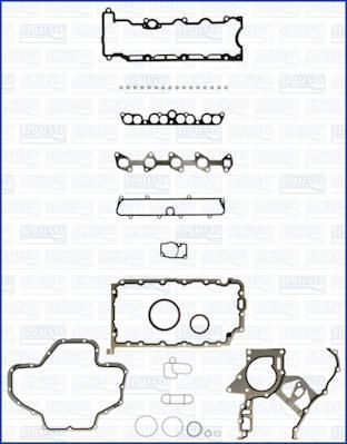 AJUSA 51016400 комплект прокладок, двигатель на OPEL ASTRA G седан (F69_)