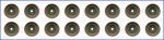 AJUSA 57033500 комплект м/с колпачков Saab 9-3/9-5 2.0T/2.3T 97> 4x7,5x18,5 (16)