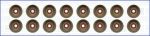 AJUSA 57043600 комплект м/с колпачков Opel Astra/Zafira/Vectra 1.8i Z18XER 05> (16)