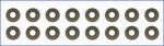 AJUSA 57046300 комплект м/с колпачков Mitsubishi Grandis/Outlander 2.4 16V 03> 4,8x10,8x10,6 (16)