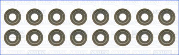 AJUSA 57052300 комплект м/с колпачков KIA Rio/Cerato 1.4-1.6 16V 05> 4,8x10,75x10,2 (16)