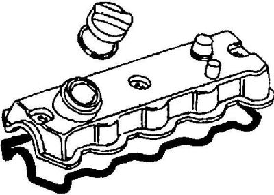 AJUSA 72000100 крышка головки цилиндра на VW POLO CLASSIC (6KV2)