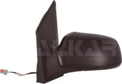 ALKAR Зеркало боковое лев.электр.обогр.Ford Fiesta 05- (6S6117683AA, 6111392)
