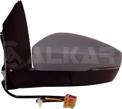 Alkar 6137123 наружное зеркало на VW POLO (6R, 6C)