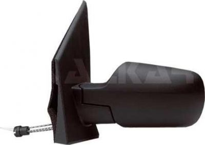 ALKAR Зеркало боковое лев.мех.выпук.под лак.Ford FiestaV 01- (1233352, 6137387)