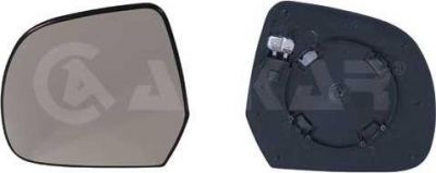 ALKAR Стекло зеркала RENAULT DUSTER 10- левое с подог. (6431586)