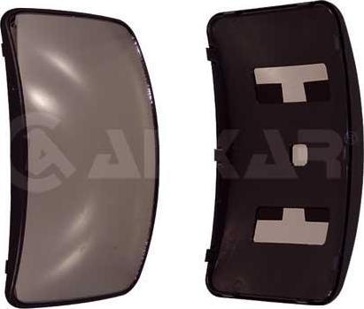 Alkar 7454263 зеркальное стекло, зеркало рампы на MAN TGM