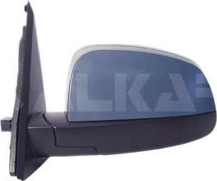 ALKAR Зеркало боковое прав.электр.обогр.под лак.Opel Meriva 03-10 (6428177, 9226752)