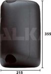 Alkar 9401247 наружное зеркало, кабина водителя на IVECO EuroTrakker