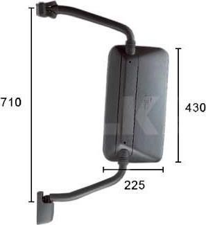 Alkar 9453545 широкоугольное зеркало на NISSAN ATLEON