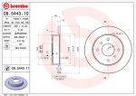 AP 14305 тормозной диск на NISSAN PRIMERA (P10)