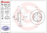 AP 14636 E тормозной диск на SKODA FELICIA I Fun (797)